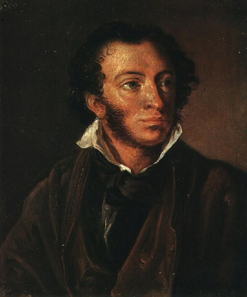 Портрет А. С. Пушкина. Этюд. 1827